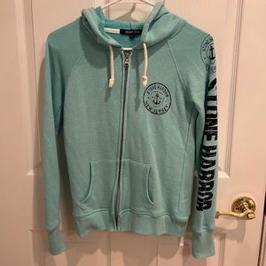Stone Harbor NJ zip up sweater